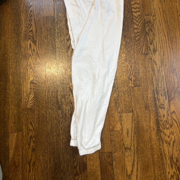 Aviator Nation 5-stripe sweatpants - white/neon rainbow stripes - Picture 4 of 5